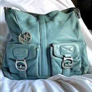 Light Blue Michael Kors Purse